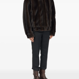 Black jacket, full body view