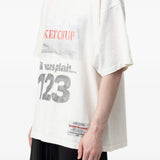 RIVINGTON ROI REBIS - Unisex Ketchup CVA Short Sleeve T-shirt