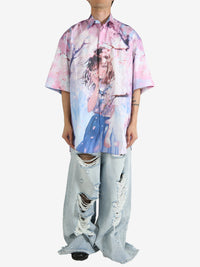 VETEMENTS - Unisex Anime Short Sleeved Shirt