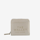 Tan wallet, front view
