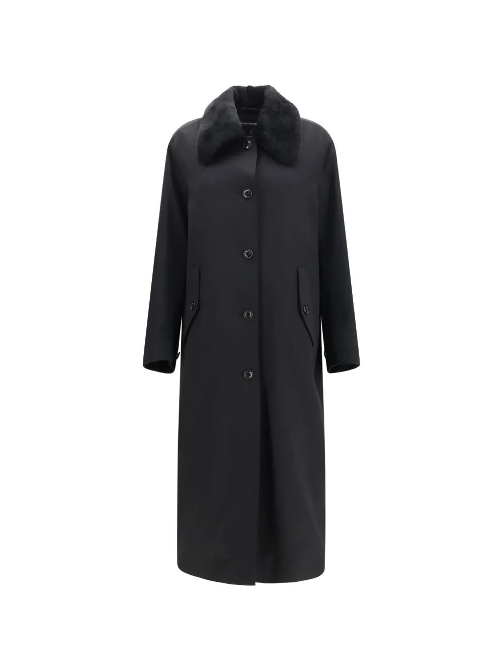 Black jacket, front view