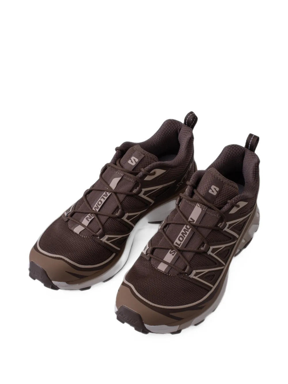 Brown shoes, front view