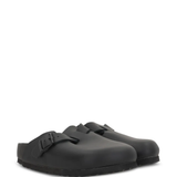 Black sandals,side view