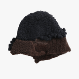Brown hat, front view