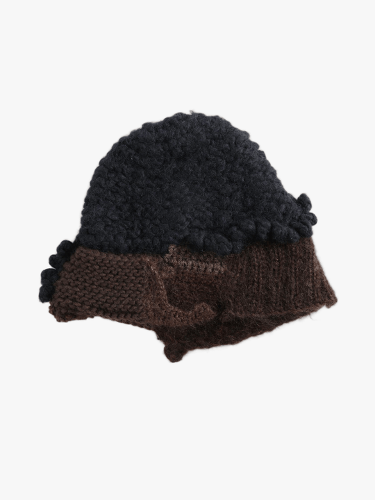 Brown hat, front view