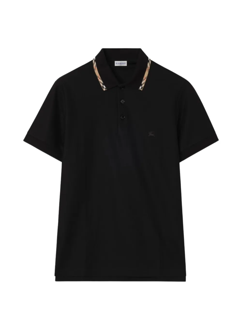 Black t-shirt, front view