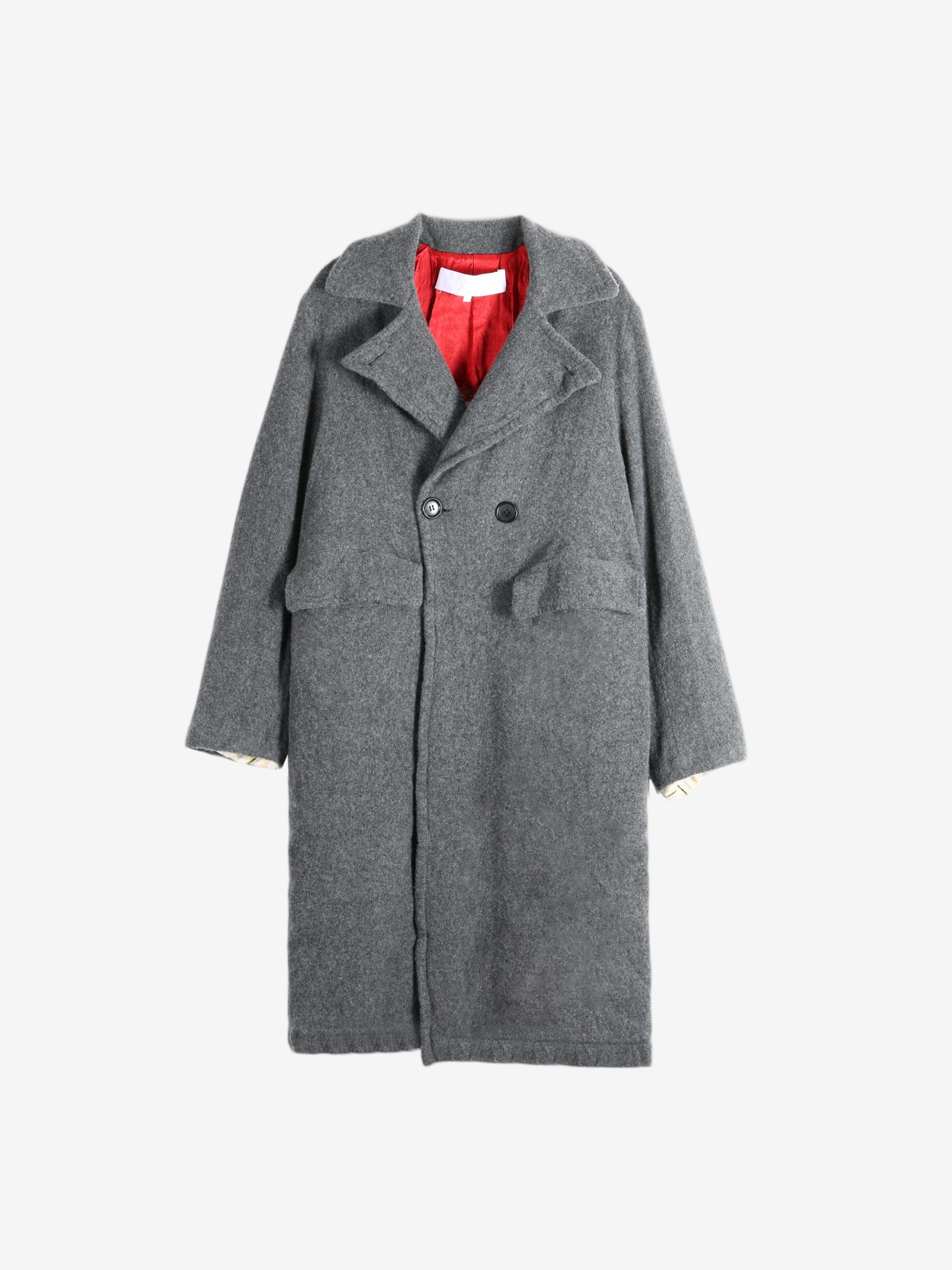 Grey jacket, front view