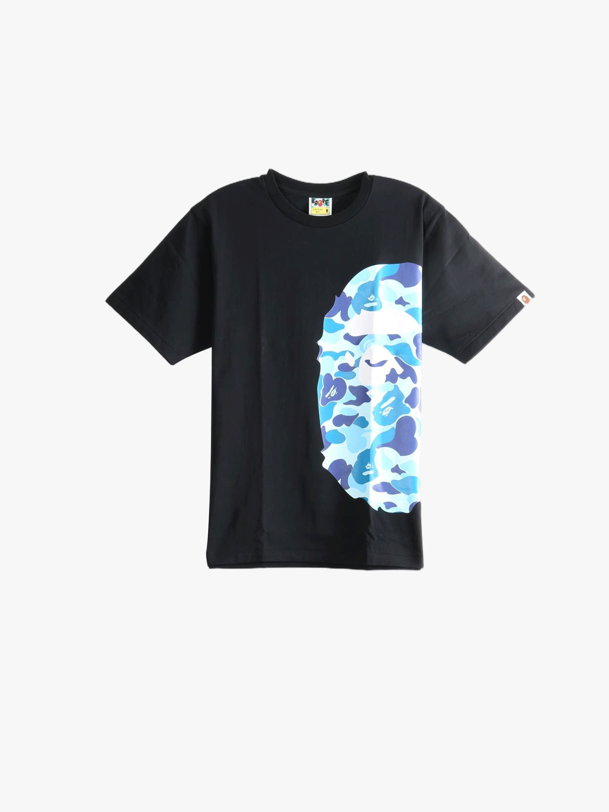 Black t-shirt, front view