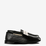 Black loafer,side view