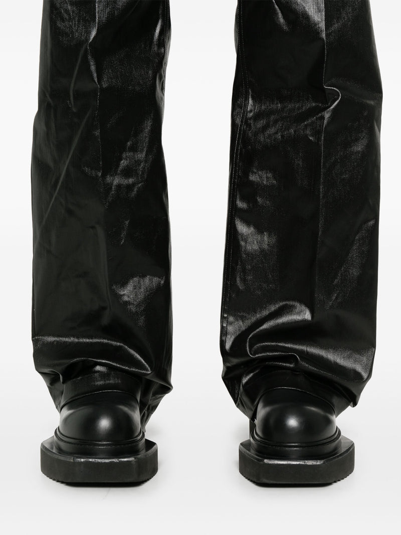 RICK OWENS - Men Coated Denim Geth Jeans