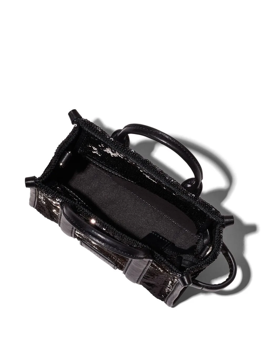 Black bag, upper view