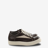 Black sneakers, front view