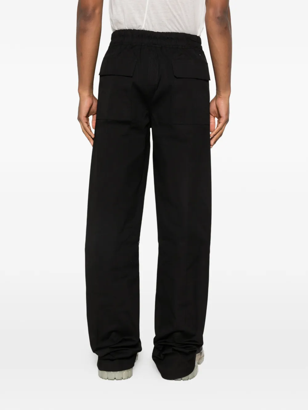 Black pants, full body view