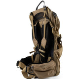 Tan bag, front view