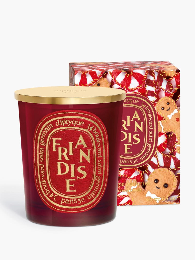 DIPTYQUE - Friandise Ltd. Edition Classic Candle With Golden Lid