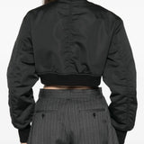 BALENCIAGA - Women Cropped Bomber