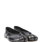 Black flats, front view
