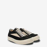 Black sneakers, side view