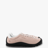 Pink shoes, side view