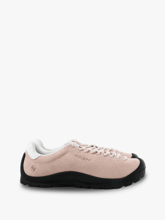 Pink shoes, side view