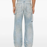 Blue jeans, full body view