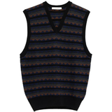 Black vest, front view