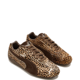 Brown sneakers,side view