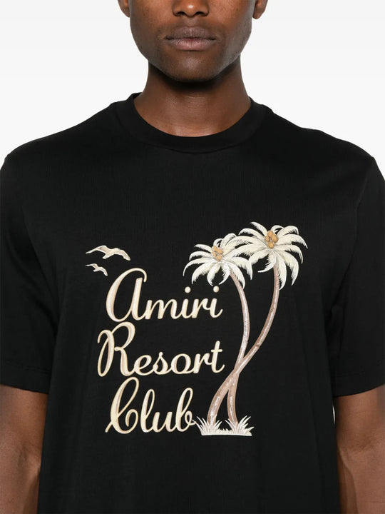 Black t-shirt worn by a person, showing the t-shirt fit