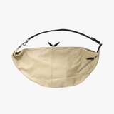Tan bag, front view