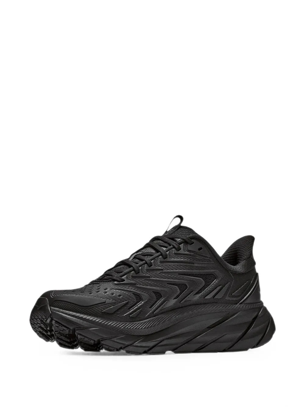 Black shoes, front view