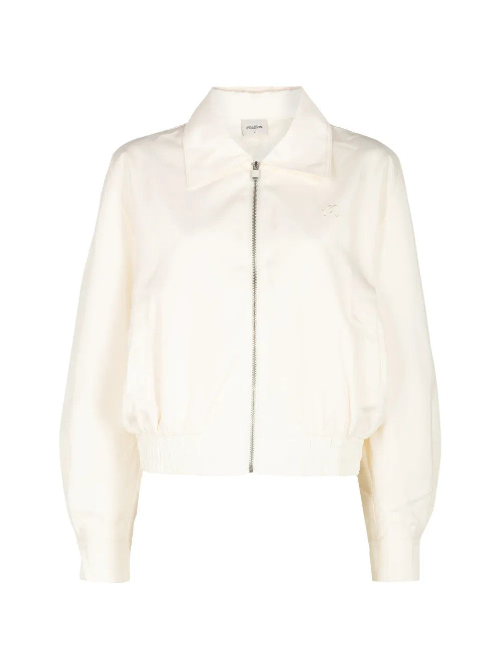 Tan jacket, front view
