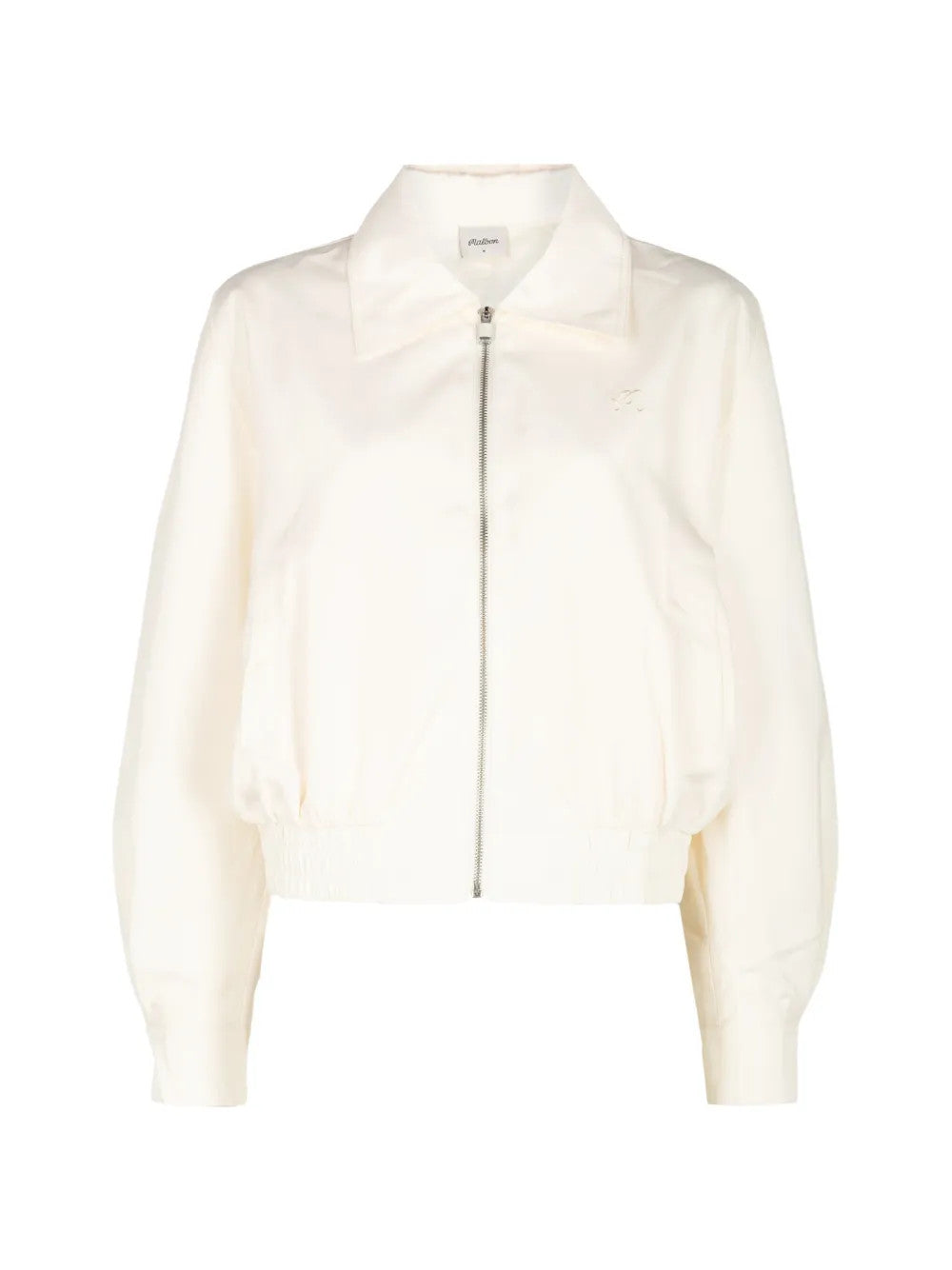 Tan jacket, front view