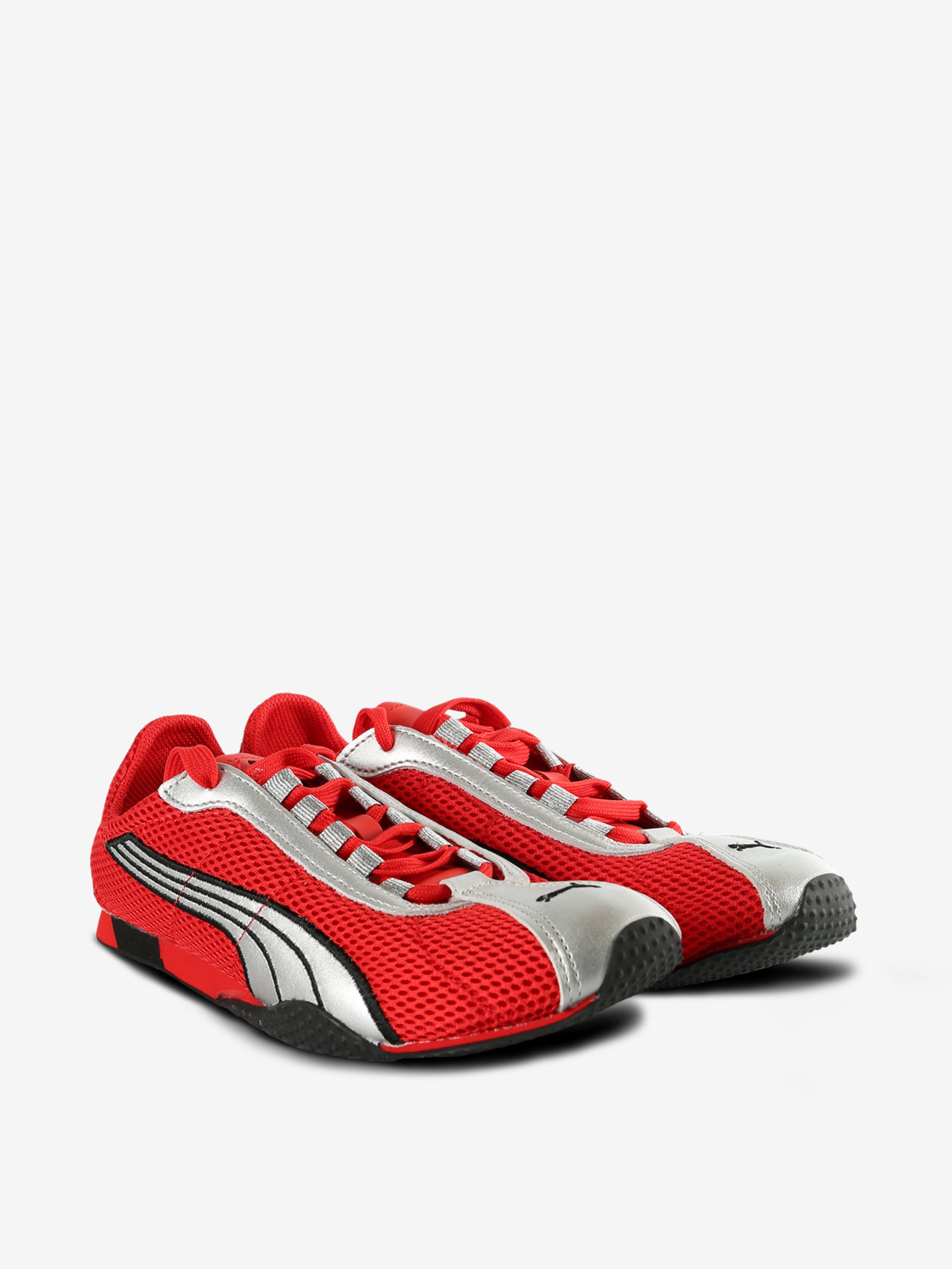 Red sneakers,side view