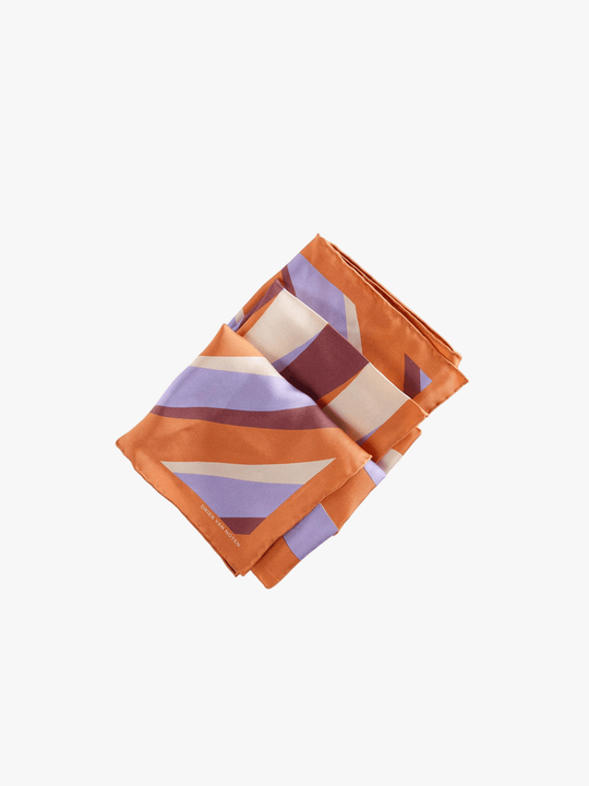 Orange scarf,front view