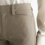 Tan pants, front view