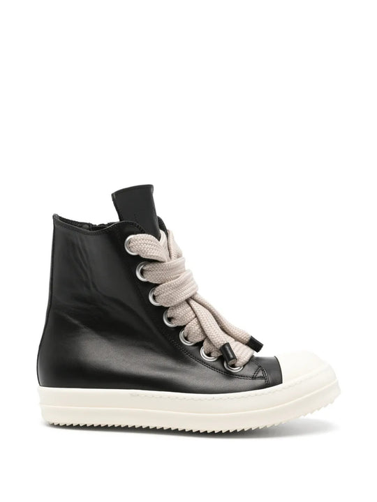 Black shoes, side view