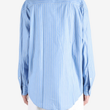 Blue shirt, front view
