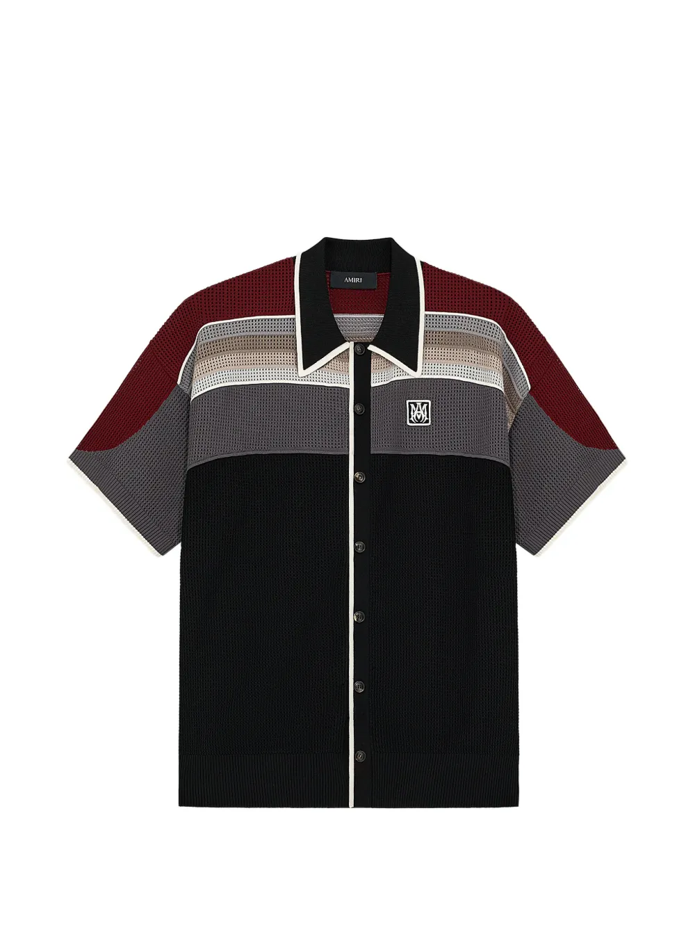 black shirts,front view