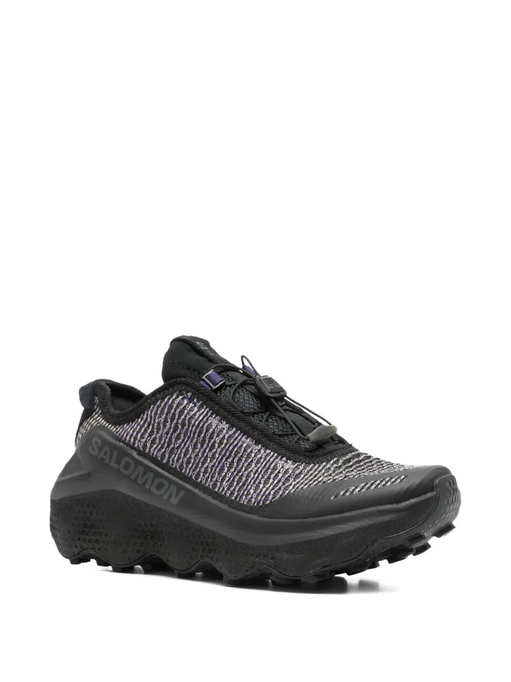 Black sneakers, side view