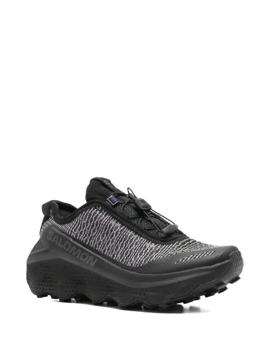 Black sneakers, side view