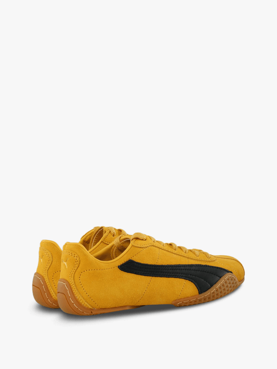 Yellow shoes, side view