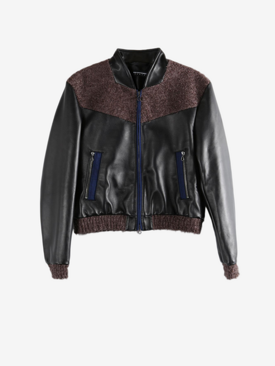 Black jackets, front view