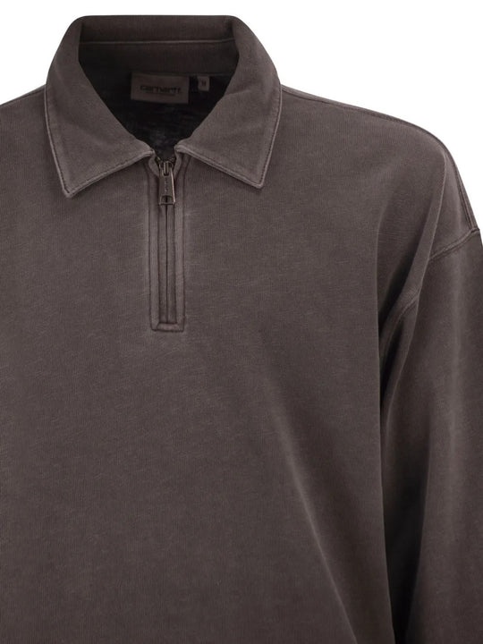 Brown shirt, front view