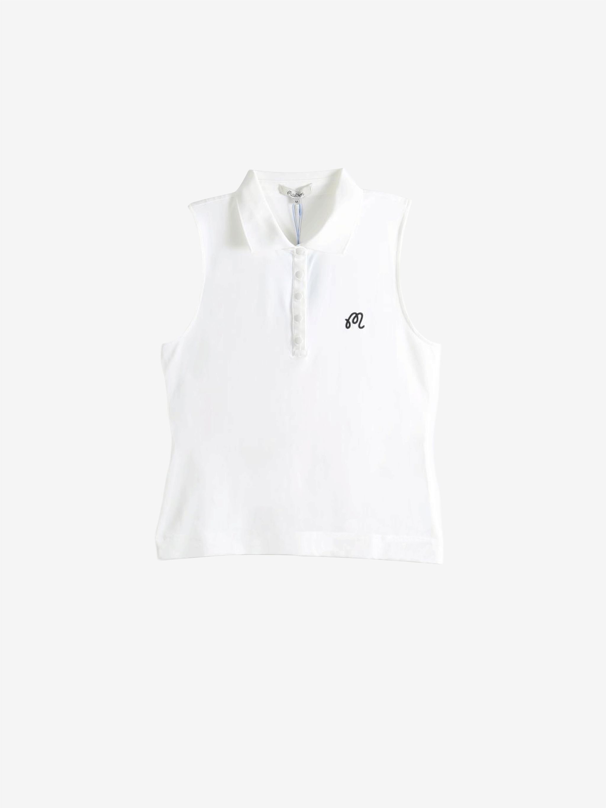White top, front view