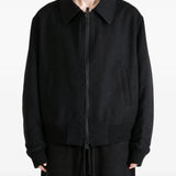 Black jacket, full body view