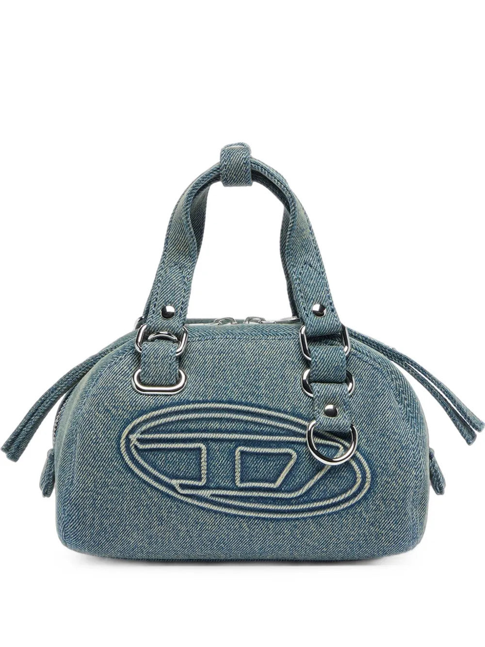 Blue bag, front view