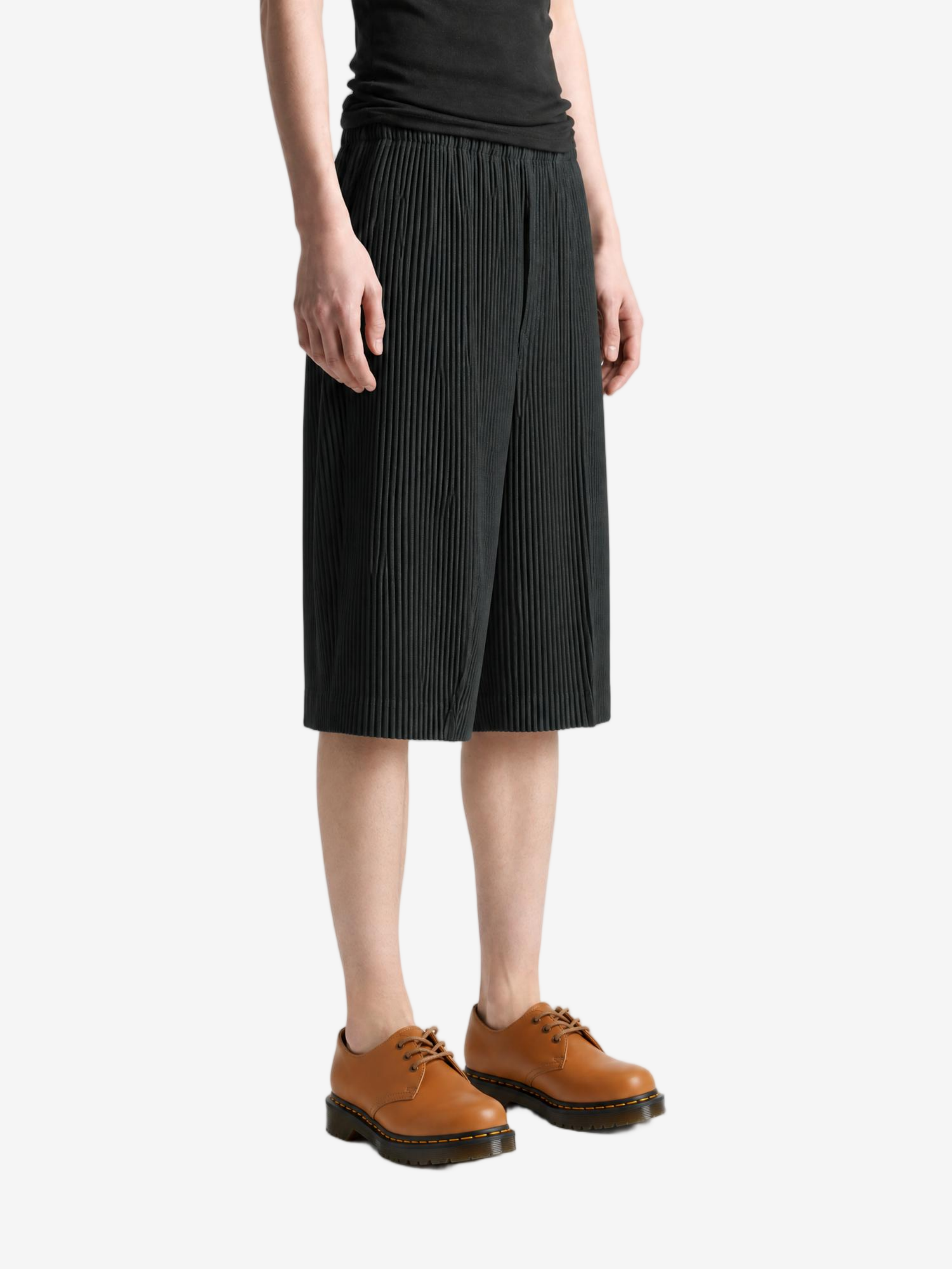 Black pants, full body view
