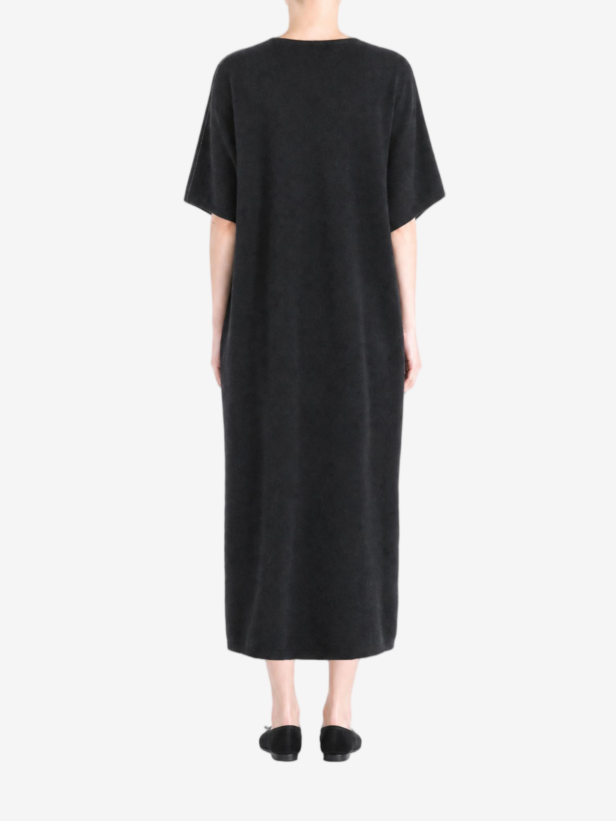Black dress, full body view