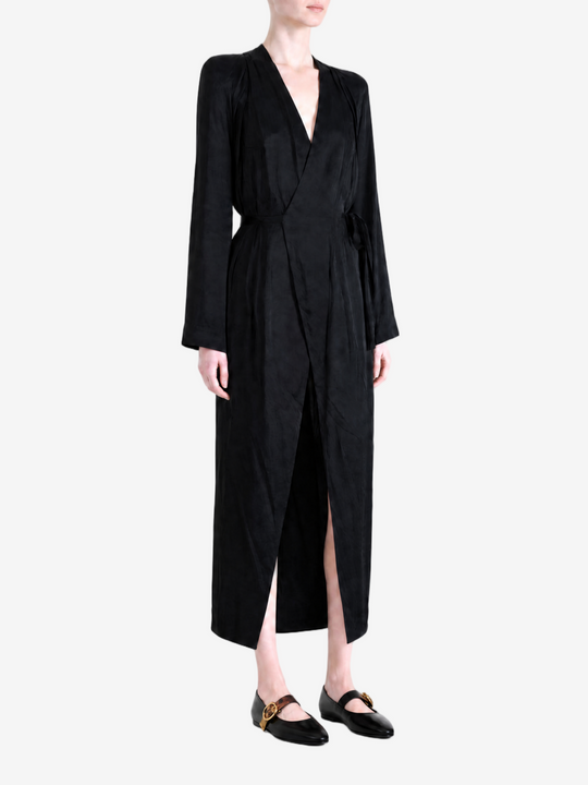 Black jacket, full body view