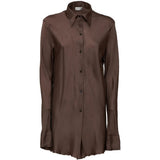 Brown shirt, front view